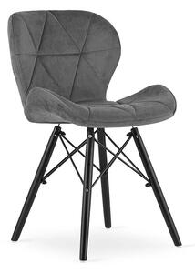 Stolica Lago – Graphite dark - 1 komad