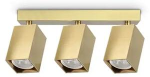 DYNAMITE PL3 KVADRATNI STROPNI LINEARNI REFLEKTOR GU10 IP20 ZLATNA ID371283