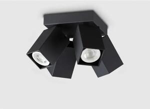 DYNAMITE PL4 KVADRATNI STROPNI REFLEKTOR GU10 IP20 CRNA ID371313