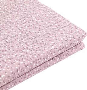 Posteljina Rain set s gornjom plahtom - 140x270/60x80 cm - Lila