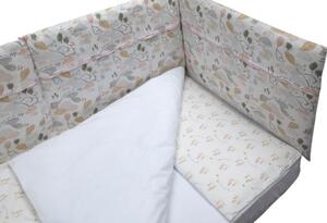 Magic Baby komplet posteljine Amy II, 3-dijelni, 120x80 cm, 100% pamuk