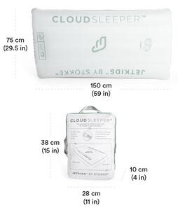 Stokke putni krevetić Jetkids Cloudsleeper na napuhavanje - White