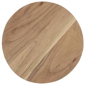 Okrugla drvena daska ACACIA WOOD na nožicama 30 cm