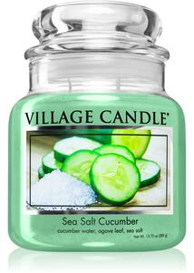 Village Candle Sea Salt Cucumber mirisna svijeća 389 g