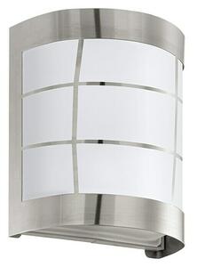 Eglo Vanjska zidna LED svjetiljka (4 W, 14 x 11 x 15,5 cm, Plemeniti čelik, IP44)