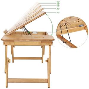 Stol za laptop od bambusa LELAD