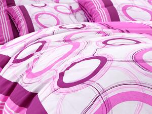 Pamučna posteljina KATIE ružičasta Dimenzije posteljine: 70 x 90 cm | 140 x 200 cm