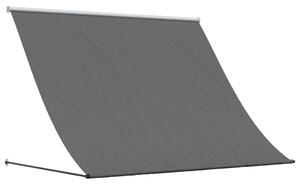VidaXL Tenda na uvlačenje antracit 250 x 150 cm od tkanine i čelika