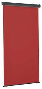 Balkonska bočna tenda 125 x 250 cm crvena - Crvena / 125 x 250 cm