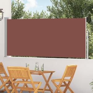 Uvlačiva bočna tenda 120 x 300 cm smeđa - Smeđa / 117 x 300 cm