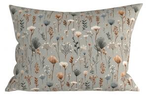 Jastučnica od mikrovlakana BOTANIC FIELD 70x90 cm, siva