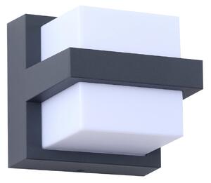 Vanjske Svjetiljka Lindby, Fyra, prigušiv, Sivo, Balkon, Aluminij, Moderan