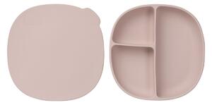 B.BOX tanjur Silikonski + poklopac Blush blush