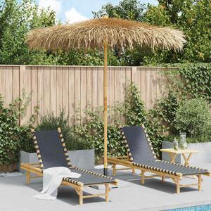 Tiki suncobran s baldahinom od lista banane 240 cm bambus - 240 cm