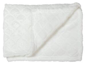 BUBABA BY FREEON dekica mermaid flis, white, 70x90 cm