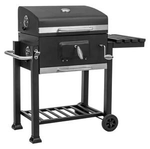 MIRPOL MIR4525 Premium roštilj na ugljen s poklopcem – vrtni BBQ roštilj
