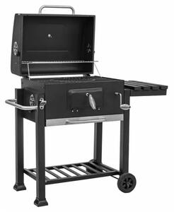 MIRPOL MIR4525 Premium roštilj na ugljen s poklopcem – vrtni BBQ roštilj