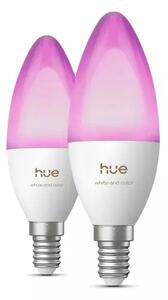 PHILIPS HUE pametna LED žarulja White and Color Ambiance B39 E14 (set 2 kom) 8721103099303