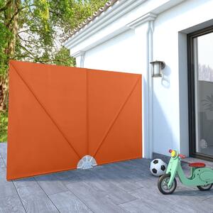 Sklopiva bočna tenda terakota 240 x 160 cm - Smeđa / 240 x 160 cm