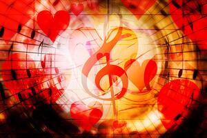 Tapeta ljubav prema glazbi
