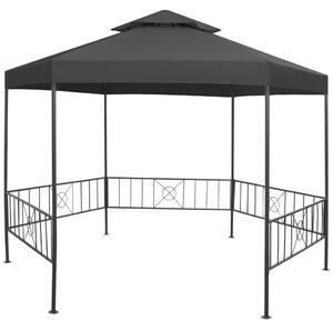 Vrtna sjenica 323 x 275 x 265 cm antracit - Antracitno siva / N/A