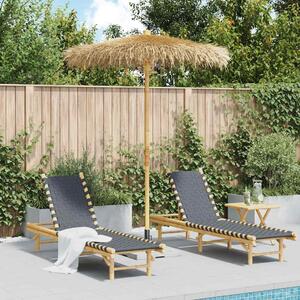 Tiki suncobran s baldahinom od lista banane 180 cm bambus - 180 cm