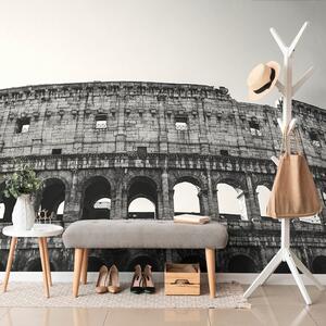 Fototapeta Koloseum u crno-bijelom dizajnu