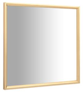 VidaXL Ogledalo zlatno 40 x 40 cm