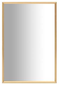 VidaXL Ogledalo zlatno 60 x 40 cm