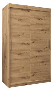Zondo.hr Ormar za garderobu 120 cm Toki (hrast artisan + hrast artisan). Akcija -17%. 1064813