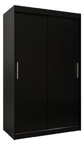 Zondo.hr Ormar za garderobu 120 cm Toki (crna mat + crna mat). Akcija -17%. 1064808