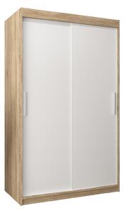 Zondo.hr Ormar za garderobu 120 cm Toki (hrast sonoma + bijela mat). Akcija -17%. 1064814