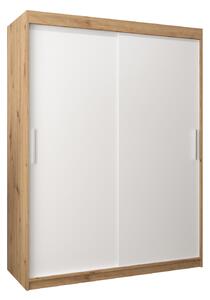 Zondo.hr Ormar za garderobu 150 cm Toki (hrast artisan + bijela mat). Akcija -16%. 1064825