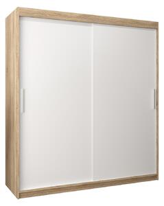 Zondo.hr Ormar za garderobu 180 cm Toki (hrast sonoma + bijela mat). Akcija -17%. 1064842