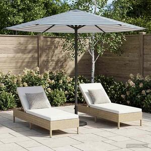 Vrtni suncobran 230 x 230 cm Poliester Pravokutni - Plava / 230 x 230 cm