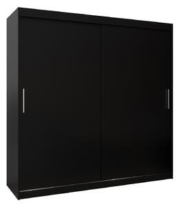 Zondo.hr Ormar za garderobu 200 cm Toki (crna mat + crna mat). Akcija -18%. 1064850