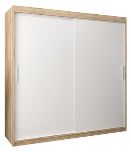 Zondo.hr Ormar za garderobu 200 cm Toki (hrast sonoma + bijela mat). Akcija -18%. 1064856