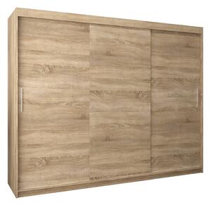 Zondo.hr Ormar za garderobu 250 cm Toki (hrast sonoma + hrast sonoma). Akcija -18%. 1064872