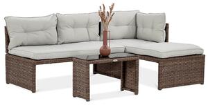 Vrtna garnitura - Canvas brown