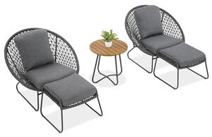 Vrtna garnitura - Amanti duo grey