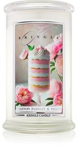 Kringle Candle Chiffon Parfait & Peony mirisna svijeća 623 g