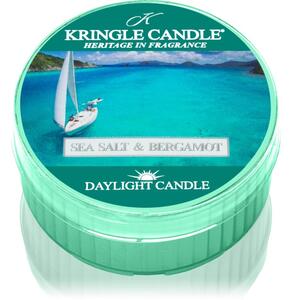 Kringle Candle Candle Sea Salt & Bergamot čajna svijeća 42 g