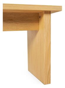 Stolić s pločom u dekoru hrasta 60x120 cm Stripe - Woodman