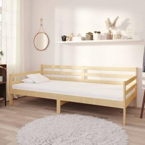 Dnevni krevet od masivne borovine 90 x 200 cm - Smeđa / 90 x 200 cm
