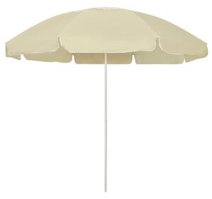 Suncobran za plažu žuta boja pijeska 240 cm - Žuta / 240 cm