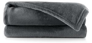 Tamno siva DecoKing Mic deka od mikrovlakana, 150 x 200 cm