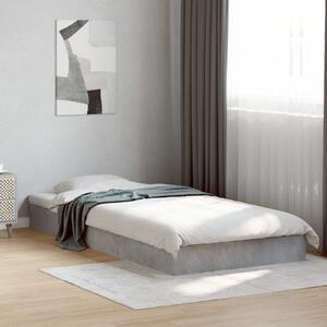 Okvir kreveta za pod Betonska siva 80 x 200 cm - Siva / 80 x 200 cm