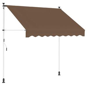 Ručno sklopiva tenda Sivosmeđa 200 cm - Smeđesiva / 200 cm
