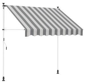 Ručno sklopiva tenda Antracit i bijelo 100 cm - Antracit / 100 cm