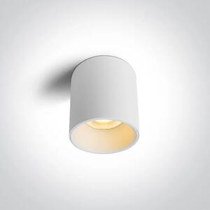 BIJELA STROPNA LED SVJETILJKA 12W 3000K IP65 230V 1200lm DARK LIGHT DM67540A/W/W